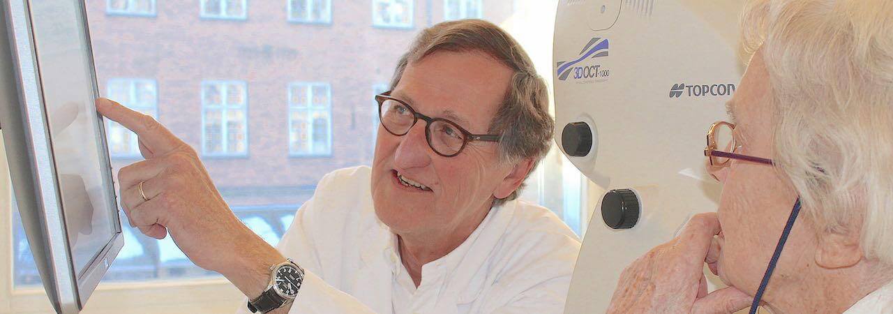 Øjenhospitalet Danmark tilbyder ekspert rådgivning og hjælp til Glaslegeme patienter ved specialist, Dr. Med. Niels Vesti Nielsen.