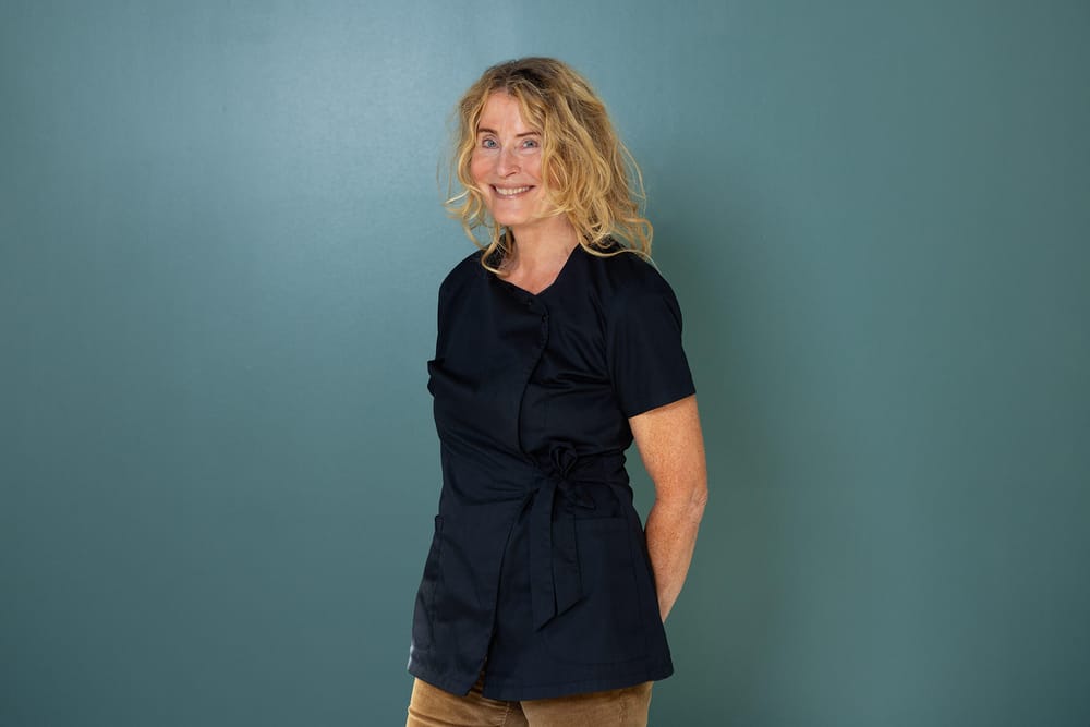 Portrætbillede af Signe, som er patientkoordinator på Øjenhospitalet Danmark.