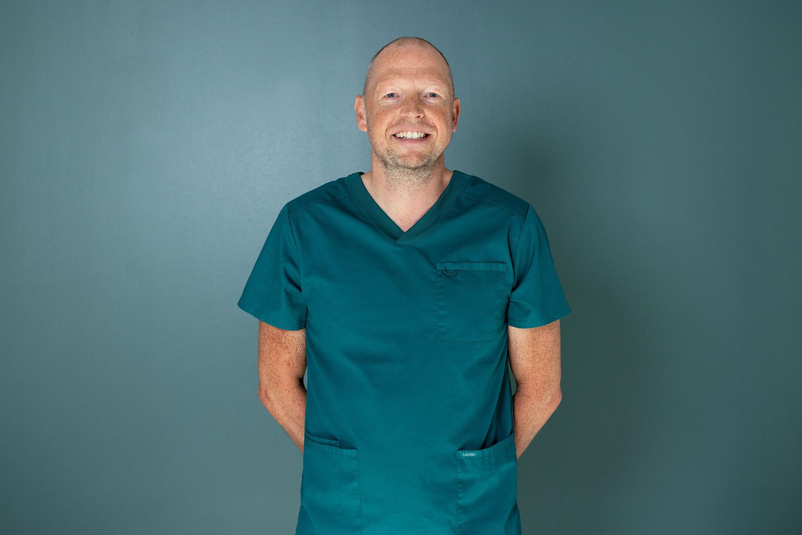 Portrætbillede af Jacob Nielsen, øjenlæge på Øjenhospitalet Danmark.