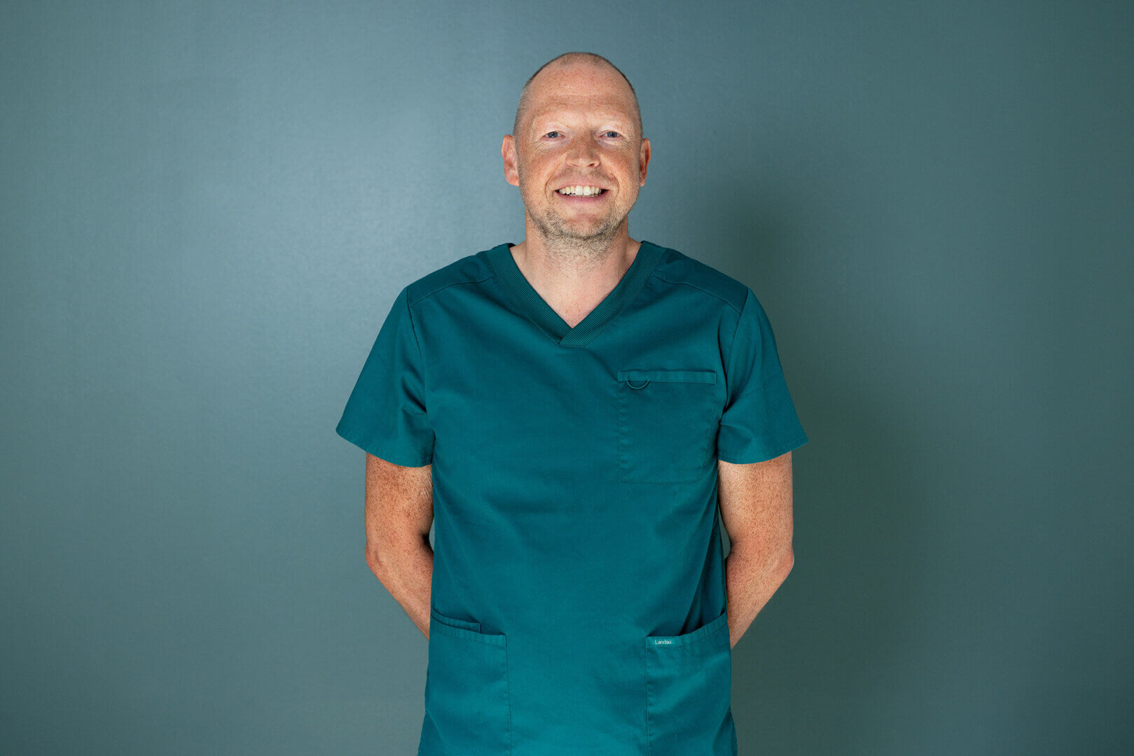 Portrætbillede af Jacob Nielsen, øjenlæge på Øjenhospitalet Danmark.