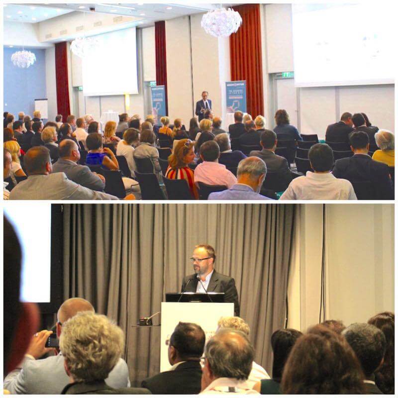 Øjenhospitalet Danmark holder foredrag på ESCRS (Europas største øjenkongress) om resultater og erfaringer med operationer. Teknologi og faciliteter.